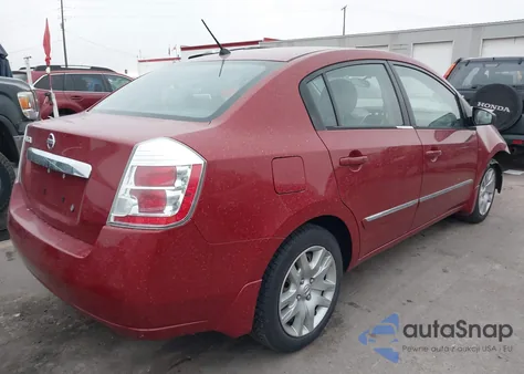 2010 Nissan Sentra 2.0S из США, поврежденный, VIN 3N1AB6AP7AL656555